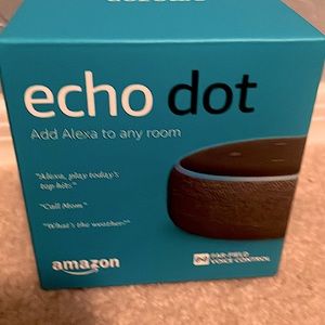 Amazon echo dot!